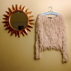 Brand New Romeo and Juliet Knitted EyelashSweater